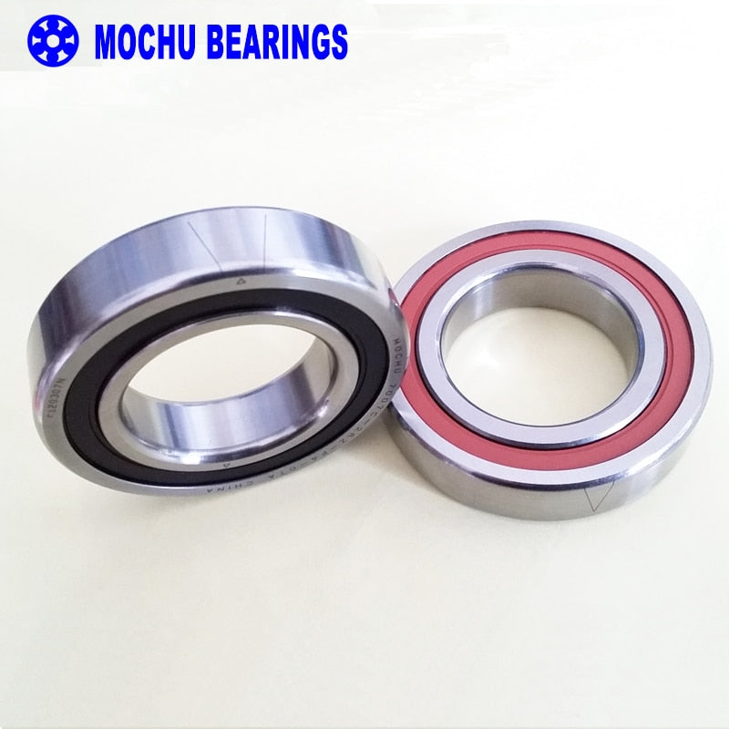 1 Pair MOCHU 7007 7007C 2RZ P4 DT A 35x62x14 35x62x28 Sealed Angular Contact Bearings Speed Spindle Bearings CNC ABEC-7