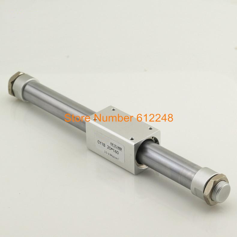 CY1B CY3B 15MM Rodless Pneumatic Cylinder Magnetically Coupled CY1B15-700 CY1B15-800 CY1B15-900 CY1B15-1000 CY1B15-1100 RMS